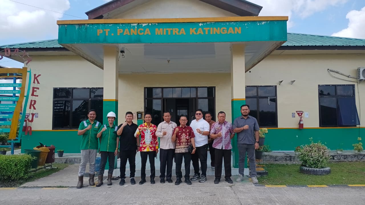 Asisten Dua Setda Katingan Pimpin Lanjutkan Agenda Kunker Terkait Harga TBS dan Tata Niaga di PT Panca Mitra Katingan